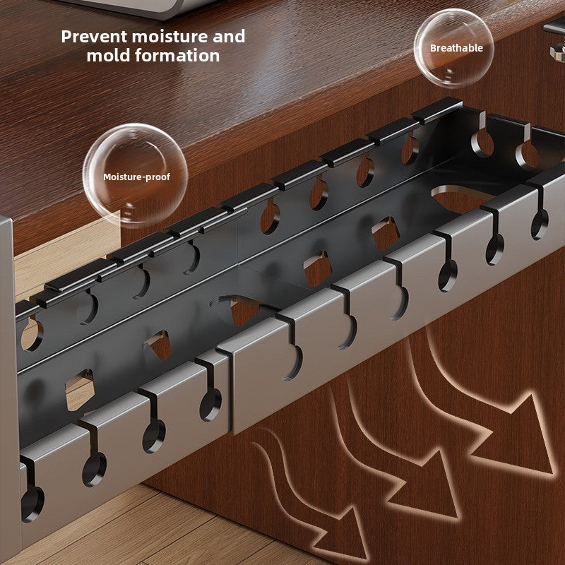 Under Desk Cable Management Organizer Bracket