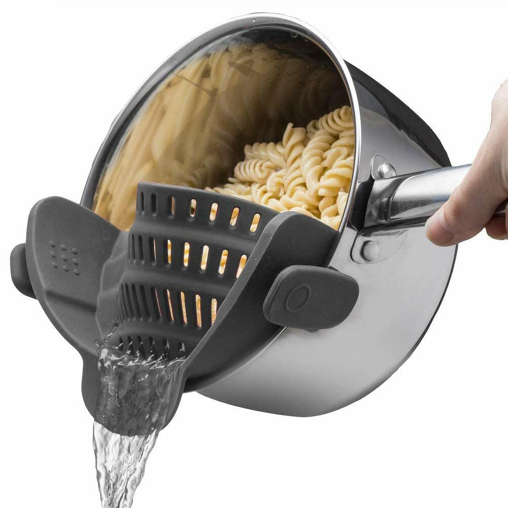 fruit filter clip pot edge drain block