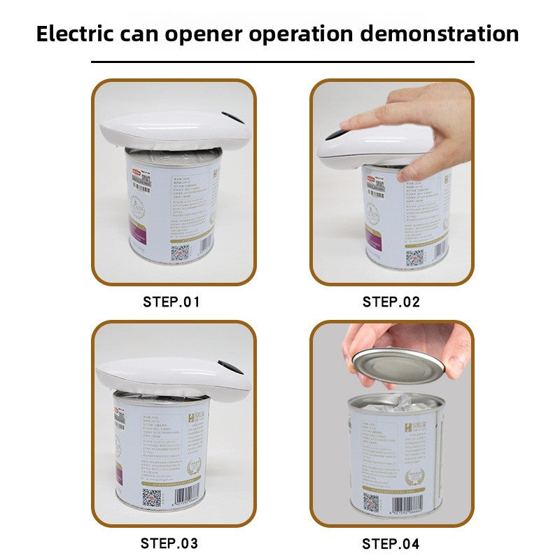 Electric can opener set labor-saving kitchen tools, Multi-Functional Bottle Opener