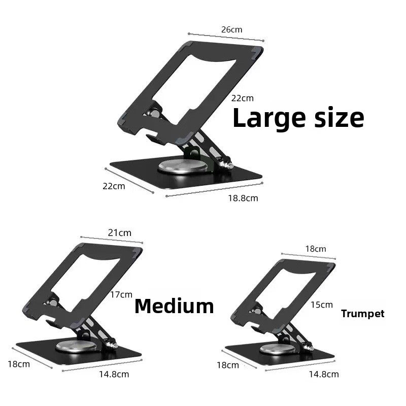 Adjustable Foldable Laptop Stand with 360 Rotation