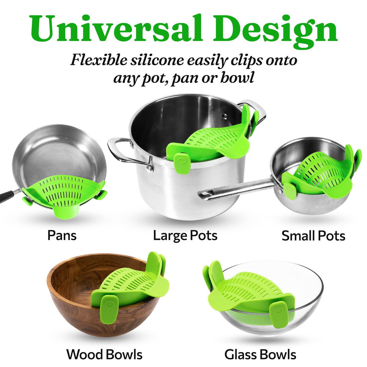 fruit filter clip pot edge drain block
