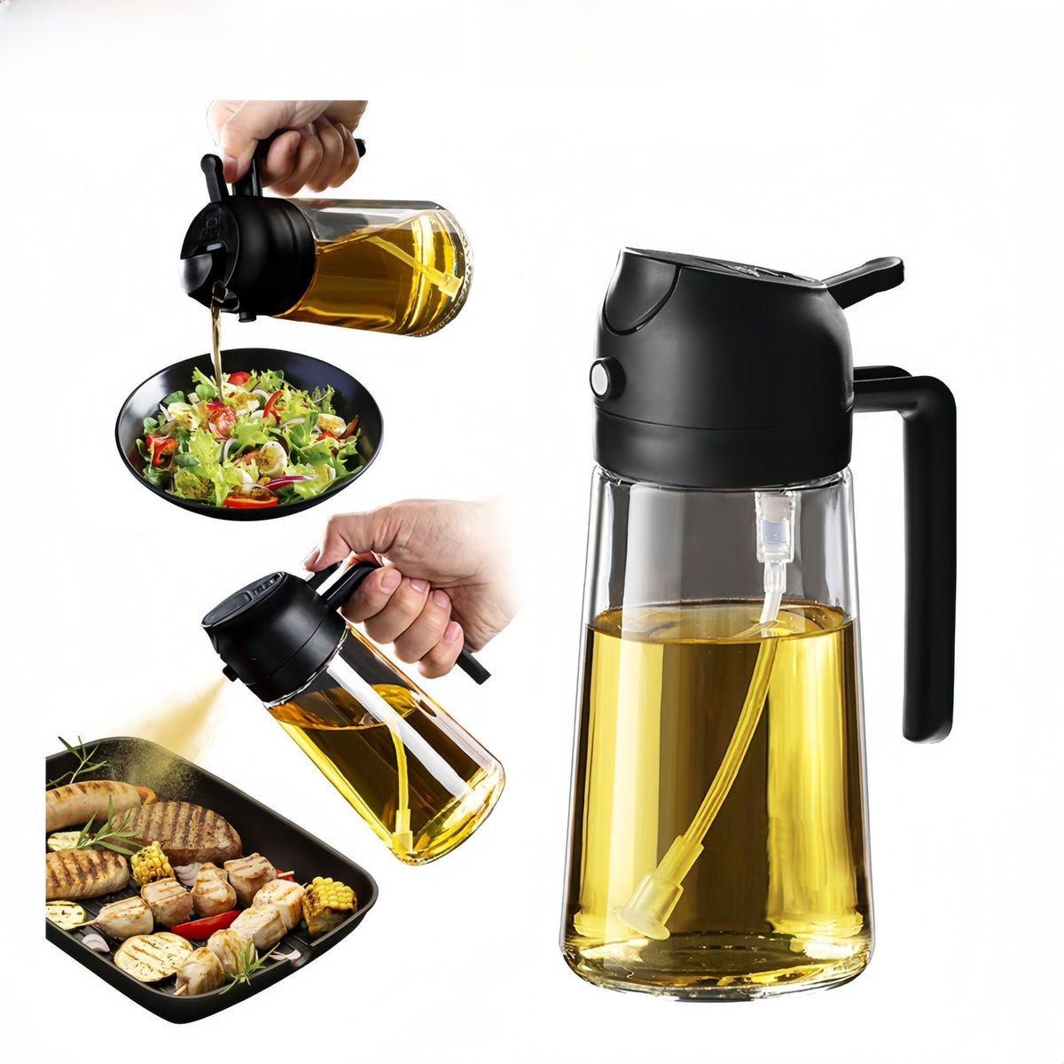 Glass Oil Spray Bottle