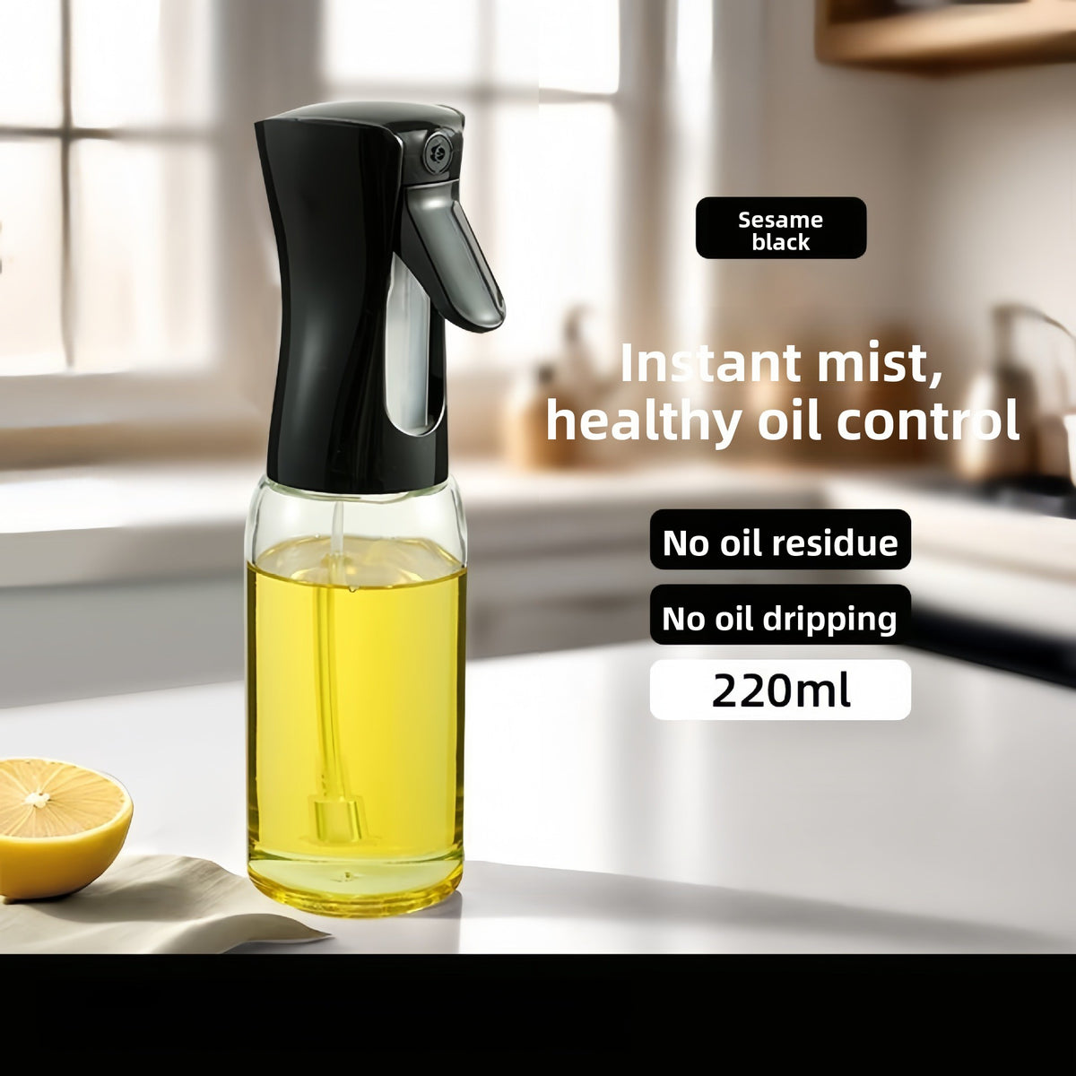 Glass Oil Spray Bottle