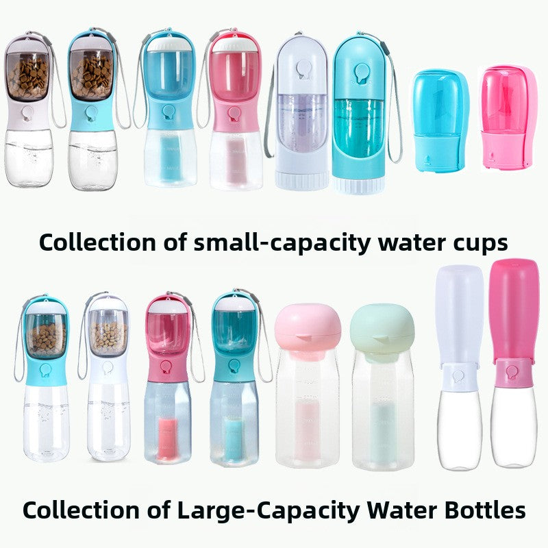 Dog Travel Water Bottle, Portable Pet Water Bottle, Portable Drinking Bottle