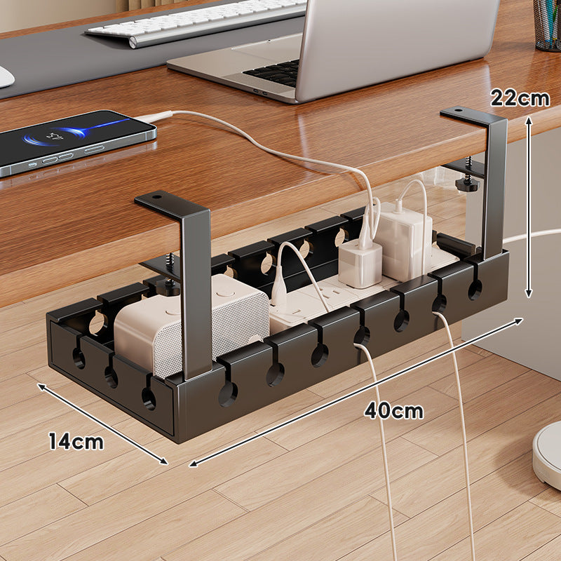 Under Desk Cable Management Organizer Bracket